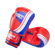 Перчатки боксерские Knockout BGK-2266, 14 oz, к/з, красный