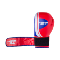Перчатки боксерские Knockout BGK-2266, 10oz, к/з, красный