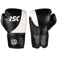 Перчатки боксёрские RSC POWER PU FLEX SB-01-135 14 унций Черно-белый